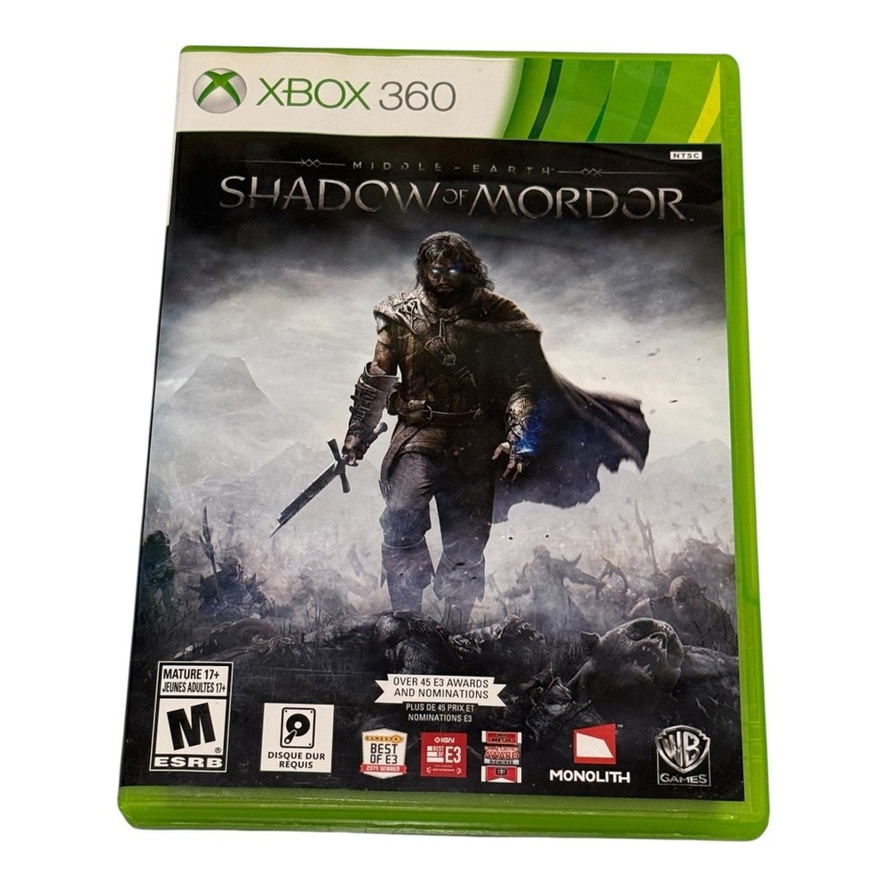 Middle Earth Shadow of Mordor Xbox 360 Complete CIB Action Adventure Game Tested